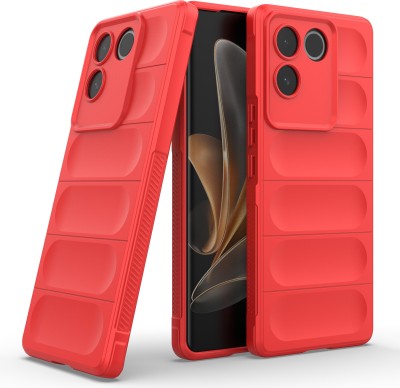 GLOBAL NOMAD Back Cover for Vivo T2 Pro 5G(Red, 3D Case, Silicon, Pack of: 1)