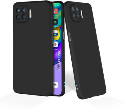 CLASSYPRINT Back Cover for Oppo F17 Pro(Black)