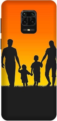 VS PRINT LINK Back Cover for POCO M2 Pro, MZB9623IN , love mom ded, Mom and Dad Printed Back Cover(Yellow, Hard Case, Pack of: 1)