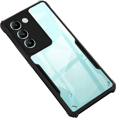GLOBAL NOMAD Back Cover for Vivo T3 5G(Black, Shock Proof, Pack of: 1)