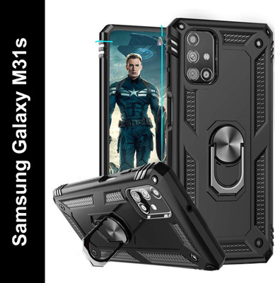 Cover Alive Back Cover for Samsung Galaxy M31s(Black, Shock Proof, Pack of: 1)