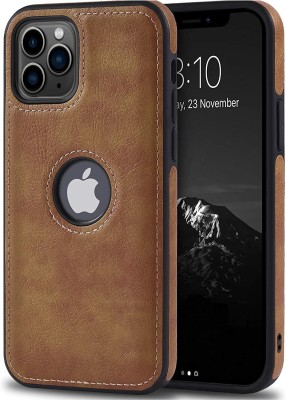 SEVEN7STAR Back Cover for Apple iPhone 12 Pro(Brown, Dual Protection, Pack of: 1)