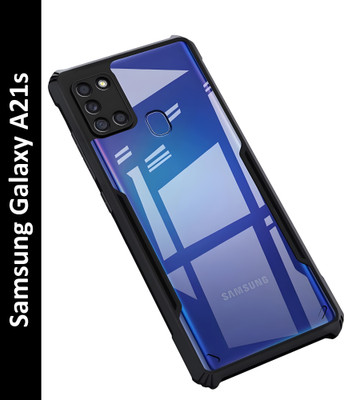 ADI Creations Back Cover for Samsung Galaxy A21s(Black, Camera Bump Protector, Pack of: 1)