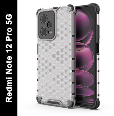 Wellpoint Back Cover for Redmi Note 12 Pro 5G(Transparent, Camera Bump Protector)