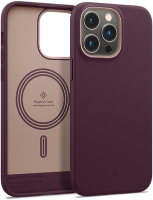 Caseology by Spigen Nano Pop Mag Back Cover for Apple iPhone 14 Pro(Maroon, Magsafe, Pack of: 1)
