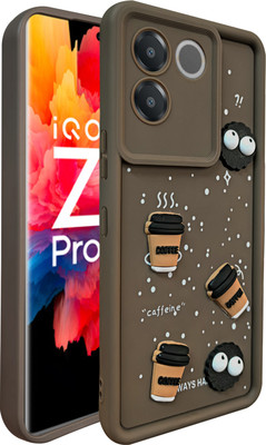 KartV Back Cover for IQOO Z7 Pro 5G(Brown, Camera Bump Protector, Pack of: 1)
