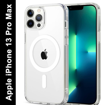 Chic Vibe Back Cover for Apple iPhone 13 pro max(Transparent, Dual Protection, Pack of: 1)