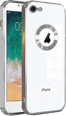Yoox Back Cover for Apple iPhone 6s(Silver, Dual Protection, Silicon, Pack of: 1)