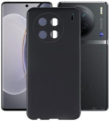 S-Softline Back Cover for Vivo X90 Pro 5G, pocket-friendly Slim profile(Black, Pack of: 1)