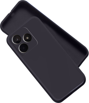 Artistque Back Cover for Realme C53(Black, Matte Finish, Silicon, Pack of: 1)