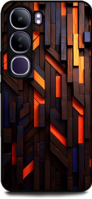 FAZAKA Back Cover for Vivo Y300 5G On Glossy Metal Phone Cover | WOODEN THEME(Multicolor, Shock Proof, Pack of: 1)