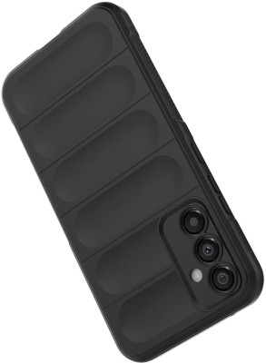 COVERLINE Back Cover for Samsung Galaxy A15 5G / Samsung Galaxy F15 5G Perfect Fit Liquid Silicone Case(Black, Shock Proof, Silicon, Pack of: 1)