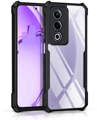 BRENZZ Back Cover for Oppo K12x 5G, Oppo K12x 5G, (IP)(Black, Shock Proof, Pack of: 1)