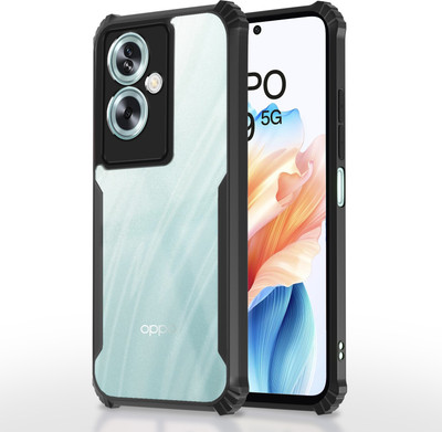 Flipkart SmartBuy Back Cover for Oppo A79 5G(Black, Grip Case, Pack of: 1)