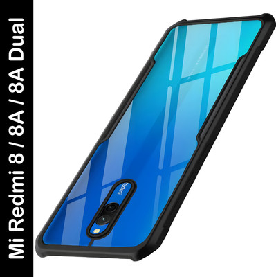 ADI Creations Back Cover for Mi Redmi 8A, Mi Redmi 8A Dual, Mi Redmi 8(Black, Camera Bump Protector, Pack of: 1)