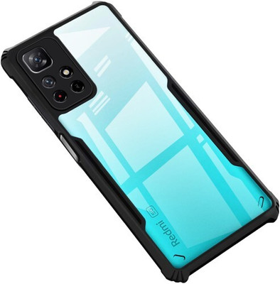 Hydbest Back Cover for Mi Redmi Note 11T 5G, Poco M4 Pro 5G(Transparent, Shock Proof, Pack of: 1)