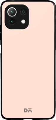 DailyObjects Back Cover for Xiaomi Mi 11 Lite(Pink, Pack of: 1)