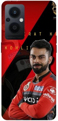 play fast Back Cover for OPPO F21s Pro 5G, CPH2455, VIRAT, KOHLI, INDIAN, PLAYER, RCB(Red, Hard Case, Pack of: 1)