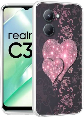 eBoggy Back Cover for Realme C33 4G(Multicolor, Dual Protection, Silicon, Pack of: 1)