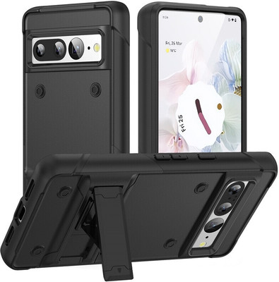 Cover Alive Back Cover for Google Pixel 7 Pro(Black, Shock Proof, Pack of: 1)