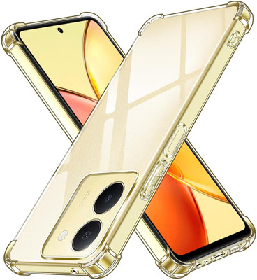 WellWell Back Cover for Vivo Y300 Plus , Vivo Y300 +(Transparent, Shock Proof, Pack of: 1)