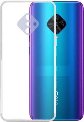 Coverage Back Cover for Vivo S1 Pro(Transparent, Grip Case, Pack of: 1)