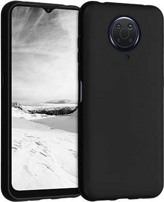 LILLIPUT Back Cover for Nokia G10(Black, Silicon, Pack of: 1)