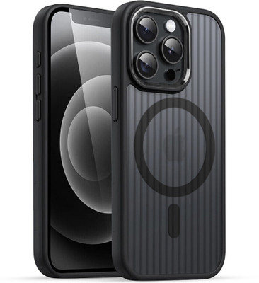 LAMIYANA Back Cover for apple iphone 13 pro(Black, Shock Proof, Pack of: 1)