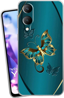 Selfless Back Cover for Vivo Y28 5G(Multicolor, Dual Protection, Silicon, Pack of: 1)
