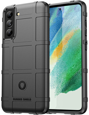 Cover Alive Back Cover for Samsung Galaxy S21 FE 5G(Black, Rugged Armor, Pack of: 1)