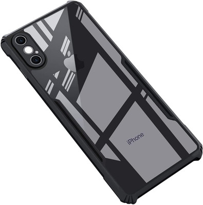 JASH Back Cover for Apple iPhone XS Max(Black, Shock Proof, Silicon, Pack of: 1)