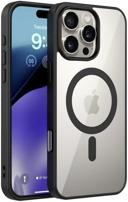 AIBEX Back Cover for Apple iPhone 16 Pro(Black, Magsafe, Pack of: 1)