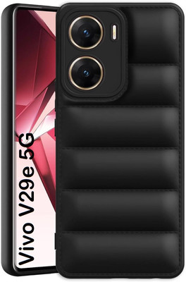 Aaralhub Back Cover for Vivo V29e, Vivo V29e 5G(Black, Shock Proof, Pack of: 1)