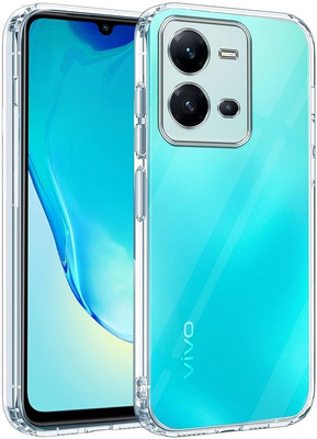 ChutPutMart Back Cover for Ultra Clear Soft Case Vivo V25 5G(Transparent, Camera Bump Protector, Silicon, Pack of: 1)