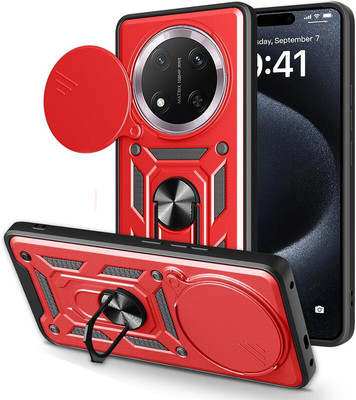 Helix Back Cover for Honor X9c 5G(Red, Hard Case, Pack of: 1)