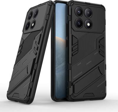 Mobile Mart Back Cover for Poco X6 Pro 5G(Black, Camera Bump Protector, Pack of: 1)