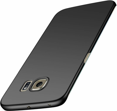 CaseOcean Back Cover for Samsung Galaxy S6 Edge ,G925I, G925F(Black, Camera Bump Protector, Pack of: 1)
