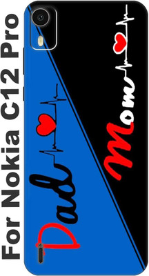 YornoSis Back Cover for Nokia C12 Pro 2681(White, Dual Protection, Silicon, Pack of: 1)