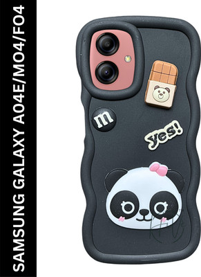 Hive Back Cover for Samsung Galaxy A04E, Samsung Galaxy M04, Samsung Galaxy F04(Black, Grip Case, Silicon, Pack of: 1)
