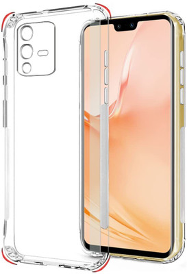 Spinzzy Back Cover for Vivo V23 Pro 5G(Transparent, Camera Bump Protector, Silicon, Pack of: 1)