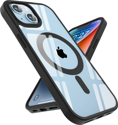 Egotude Back Cover for iPhone 14, iPhone 13(Black, Pack of: 1)