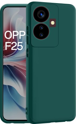 CEDO XPRO Back Cover for Oppo F25 Pro 5G(Green, Dual Protection, Silicon, Pack of: 1)