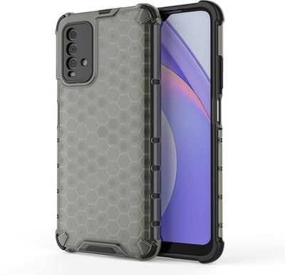 BlazeTech Back Cover for Redmi 9 Power(Black, Shock Proof, Pack of: 1)