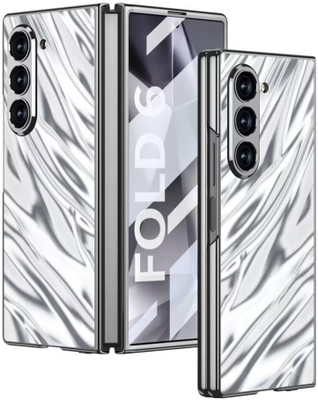 Kapa Back Cover for Samsung Galaxy Z Fold 6(Silver, Shock Proof, Pack of: 1)