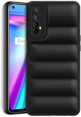 Digilett Back Cover for Realme Narzo 20 Pro(Black, Dual Protection, Pack of: 1)