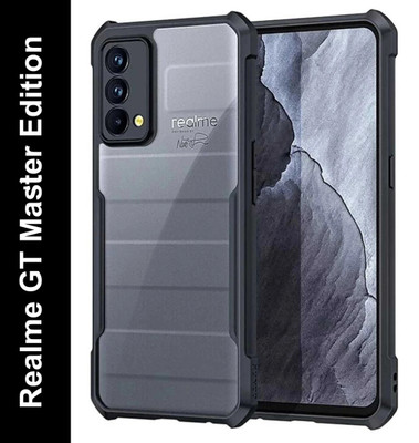 Micvir Back Cover for Realme GT Master Edition(Transparent, Black, Shock Proof, Pack of: 1)