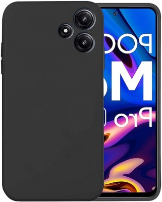 Phone Care Back Cover for POCO M6 Pro 5G(Black, Grip Case, Pack of: 1)