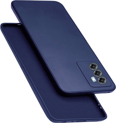 Micvir Back Cover for Samsung Galaxy M35 5G(Blue, Dual Protection, Silicon, Pack of: 1)