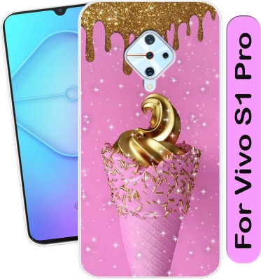 SmartGoldista Back Cover for Vivo S1 Pro(Transparent, Flexible, Silicon, Pack of: 1)