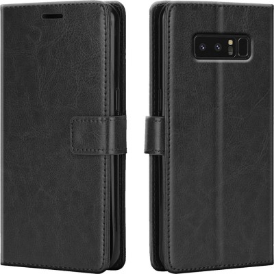 TINGTONG Back Cover for Samsung Galaxy Note 8(Black, Dual Protection, Pack of: 1)